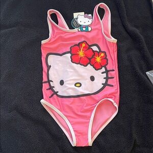 Sanrio Hello Kitty Pink Kids One Piece Swimsuit